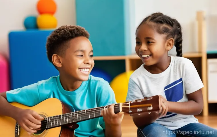 특수교육과 차별화 지도 - "A Sparkling Kaleidoscope of Learning"**
    A vibrant, diverse group of children, aged 6-10, engage...